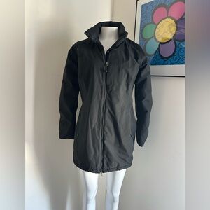 LL Bean Womens Black Primaloft Coat Jacket Size M